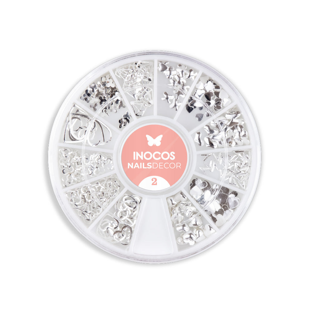 DÉCORATION POUR ONGLES INOCOS Nº2 AMOUREUX