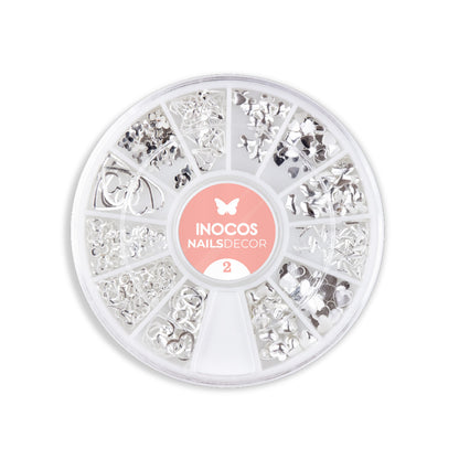 DÉCORATION POUR ONGLES INOCOS Nº2 AMOUREUX