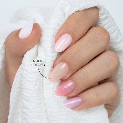 BUILDER GEL SHIMMER  MILKY NUDE INOCOS VISCOSITÉ MOYENNE 50GR