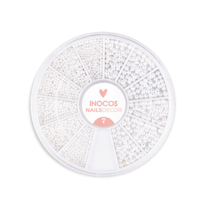DÉCORATION POUR ONGLES INOCOS Nº7 PERLES