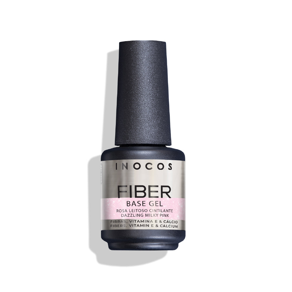 Fiber Base Milky Pink Dazzling INOCOS - 15ml