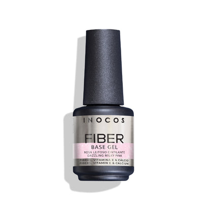 Fiber Base Milky Pink Dazzling INOCOS - 15ml