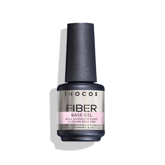 Fiber Base Milky Pink Dazzling INOCOS - 15ml