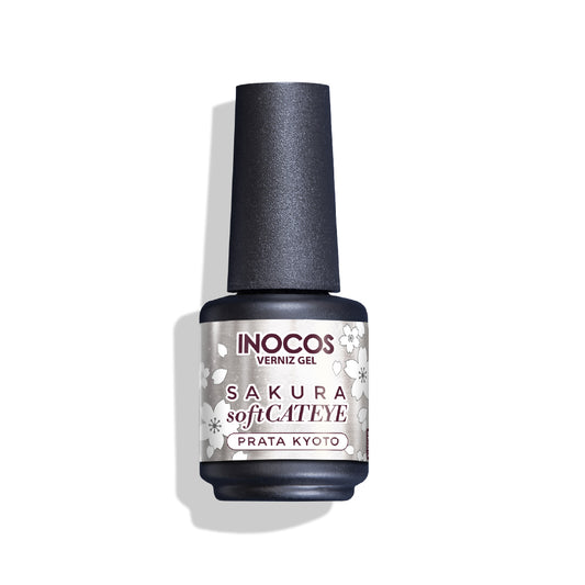 Vernis gel INOCOS Soft CatEye "Prata Kyoto" - 15ml