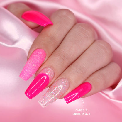 Vernis gel INOCOS "O Amor é Liberdade" - 15ml