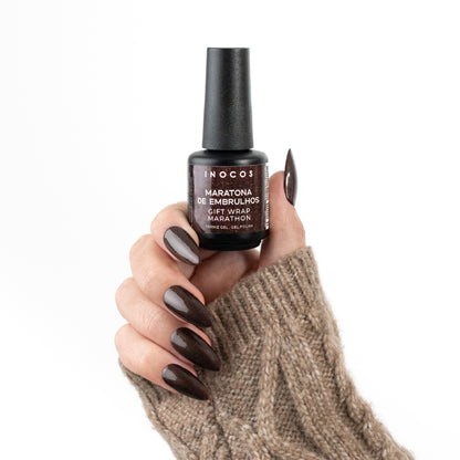 Vernis gel INOCOS " Maratona de Embrulhos " - 15ml