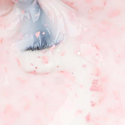 Base "Potal Branco leitoso e flocos rosa" INOCOS - 15ml