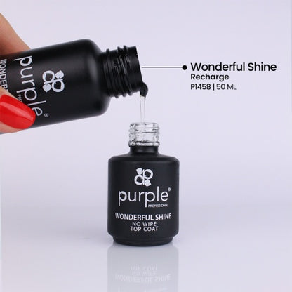 Wonderful Shine No Wipe Top Coat 50 ml - P1458