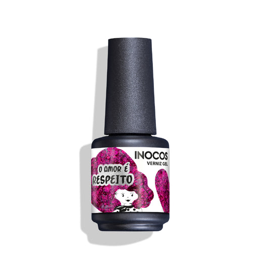 Vernis gel INOCOS "O Amor é Respeito" - 15ml