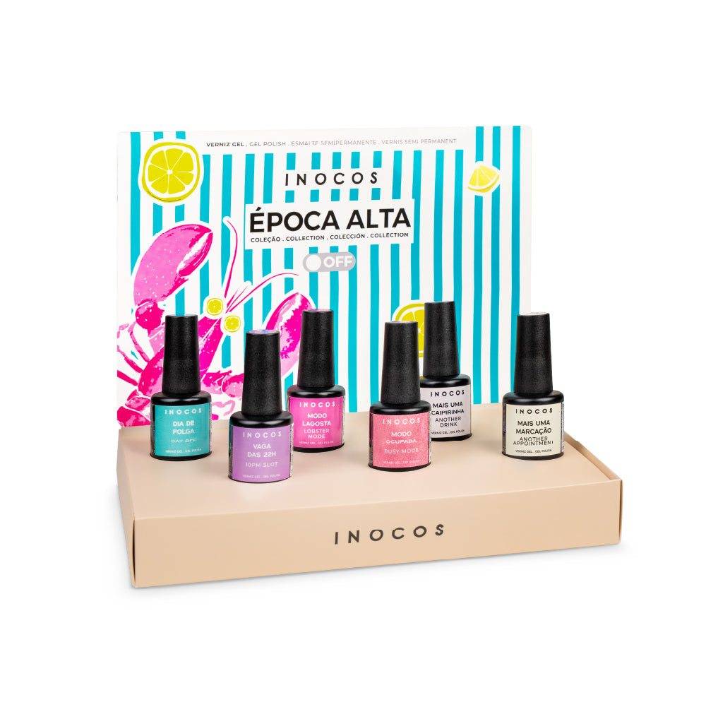 Kit vernis gel Época Alta INOCOS
