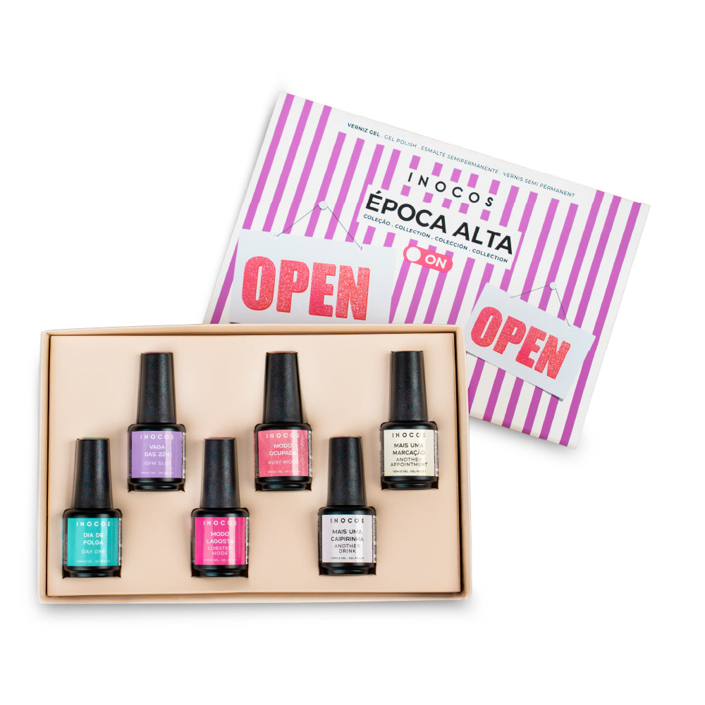Kit vernis gel Época Alta INOCOS