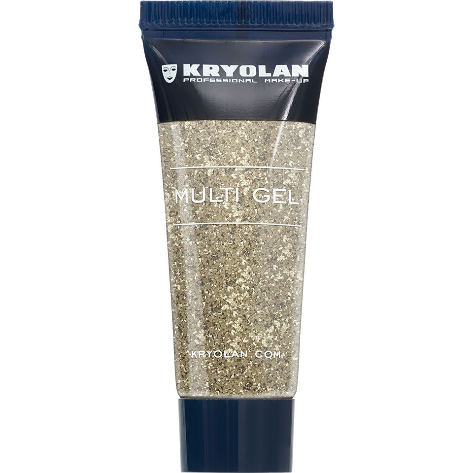 Multi Gel Glitter 10 ml, paillettes épaisses
Gold