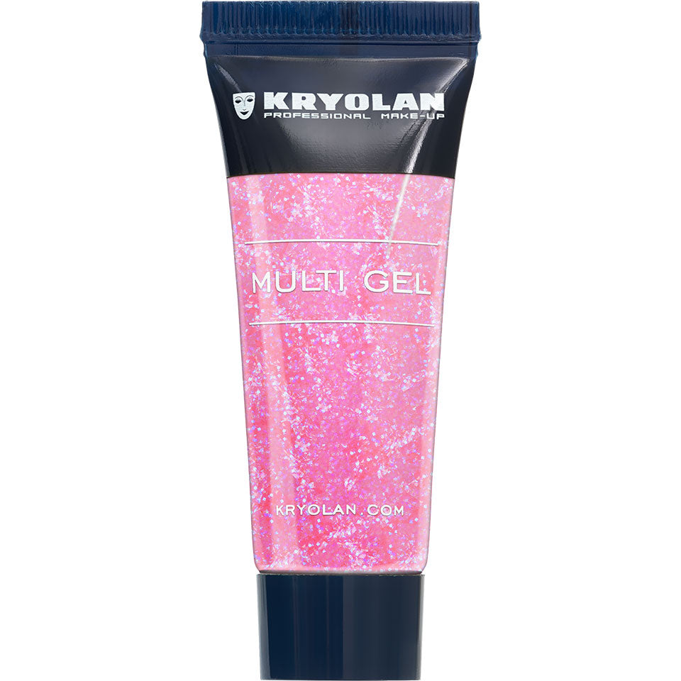 Multi Gel Glitter 10 ml, paillettes épaisses
Pearl rose